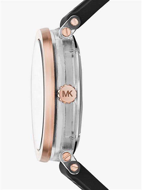 michael kors oversized greer watch rose gold|Rose Gold.